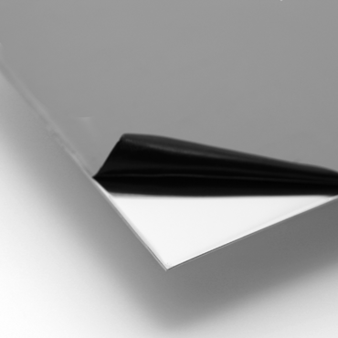 Tôle aluminium  J57S UP anodisé deco 1f 80 Mu blanc